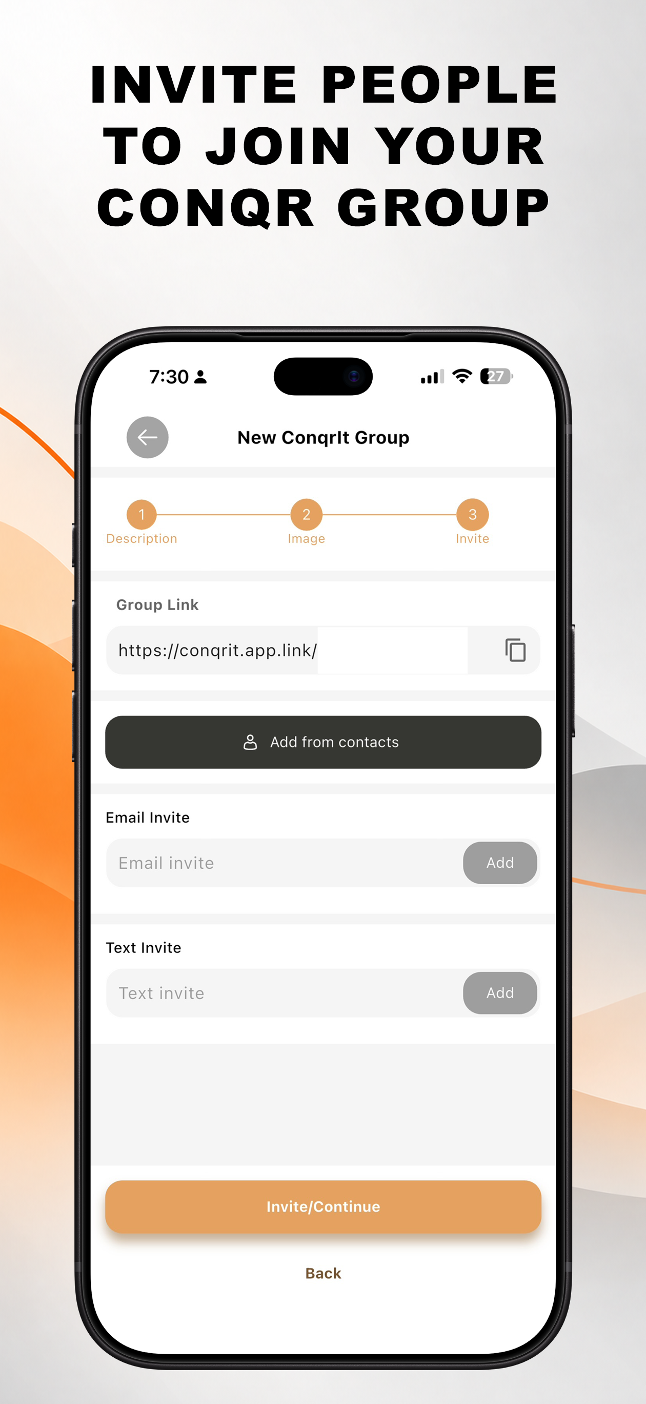 Create group step 8